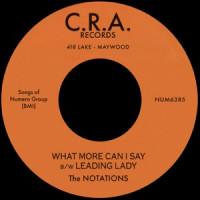 The Notations - What More Can I Say